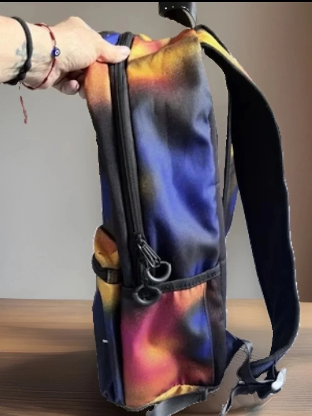 NIKE Backpack JORDAN MVP Multicolored Gradient Jumpman Nylon 13